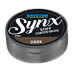 Kryston Synx Stiff Coated Braid 30 lb / Dark Silt