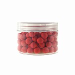 MassiveBaits Custom Pop-Ups - Strawberry Bergamotta 11 mm