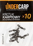 Akcesoria i Elementy Zestawów Karpiowych &raquo; Krętliki, Kółeczka, Szybkozłączki, Wkrętki &raquo; UnderCarp -  Krętlik Karpiowy Do Szybkiej Wymiany 8 &raquo; Rockworld Sklep dla karpiarzy, Sklep Wędkarski - Kulki proteinowe