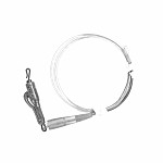 Korda Dark Matter Leader QC Hybrid Clip 50cm/Clear (przeźroczysty)