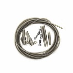 Nash Lead Clip Kit Dark Silt (muł)