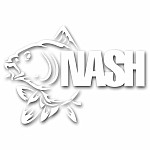 Nash Sticker  - Biała wycięta bez tła 290x210 mm