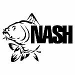 Nash Sticker - Czarna wycięta bez tła 290x210mm