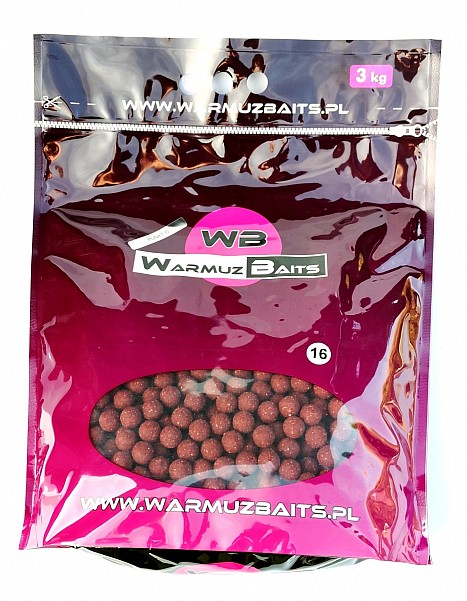 WarmuzBaits  - Kulki zanętowe Punkt G 16 mm / 3kg (worek)