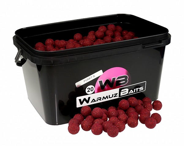 WarmuzBaits  - Kulki zanętowe Punkt G 20 mm / 3kg (wiadro)