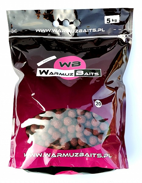 WarmuzBaits  - Kulki zanętowe Punkt G 20 mm / 5kg (worek)