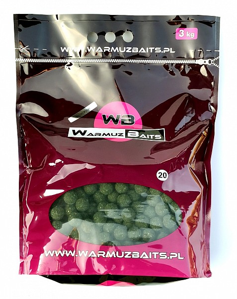 WarmuzBaits  - Kulki zanętowe Skorupiaki 20 mm / 3kg (worek)