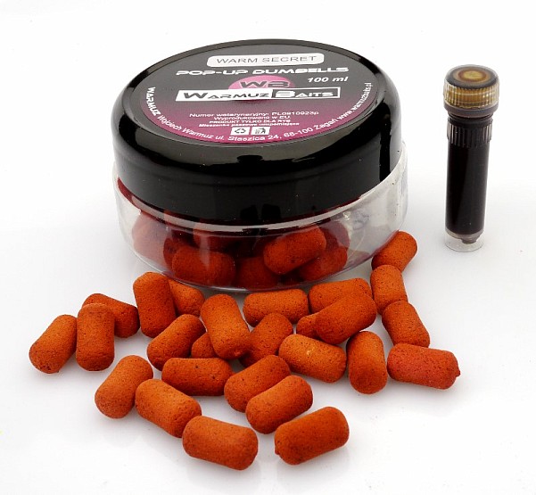 WarmuzBaits Pop-Up - Warm Secret 10 mm dumbells / 100ml