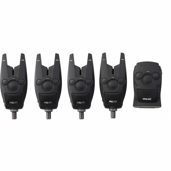 Prologic BAT+ Bite Alarm Set 4+1 niebieskie LED