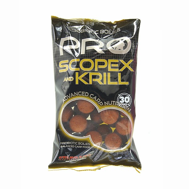 NEW Starbaits Probiotic Boilies - Scopex and Krill 30mm / 0,8kg