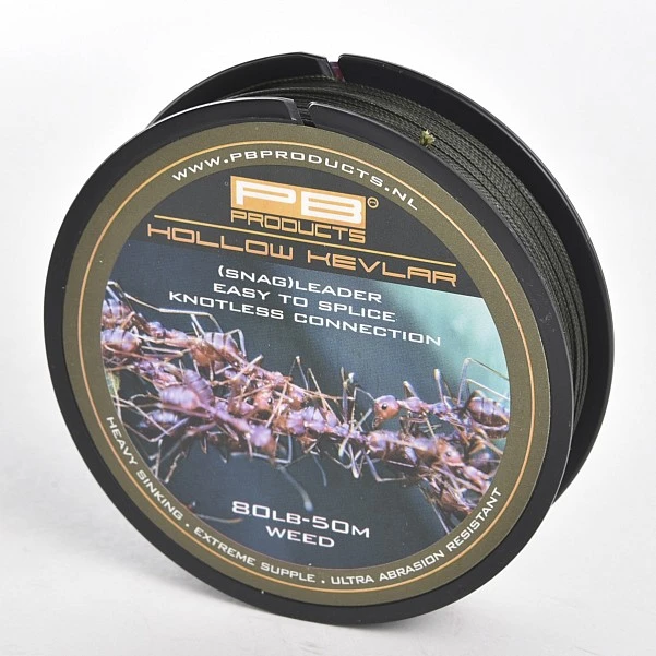 PB Hollow Kevlar Braid Weed / Zielony