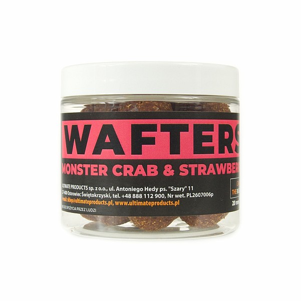 UltimateProducts Wafters - Monster Crab & Strawberry wafters 20mm UltimateProducts Wafters - Monster Crab & Strawberry wafters 20mm