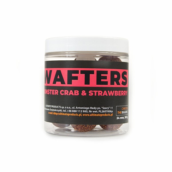 UltimateProducts Wafters - Monster Crab & Strawberry wafters 24mm UltimateProducts Wafters - Monster Crab & Strawberry wafters 24mm