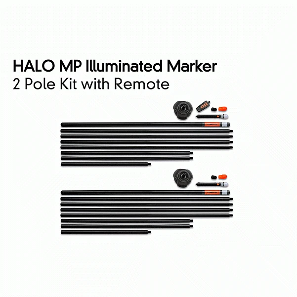 Fox Halo Iluminated Marker Pole Kit 2 sztuki z pilotem