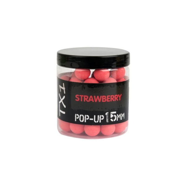 Shimano Tribal TX1 Pop Ups - Strawberry 15mm / 80g Shimano Tribal TX1 Pop Ups - Strawberry 15mm / 80g