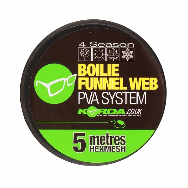 Korda Boilie Funnel Web 4 Seasons 25mm / 5m Refill 25mm / 5m (hexmesh) Korda Boilie Funnel Web 4 Seasons 25mm / 5m Refill 25mm / 5m (hexmesh)