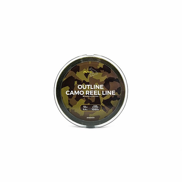 Avid Carp Outline Camo Reel Line  1000m / 12lb (5,4kg) / 0.31mm
