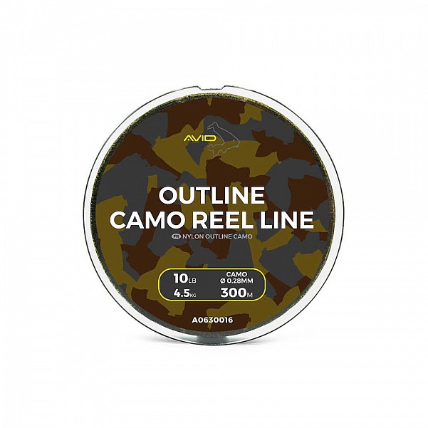 Avid Carp Outline Camo Reel Line 