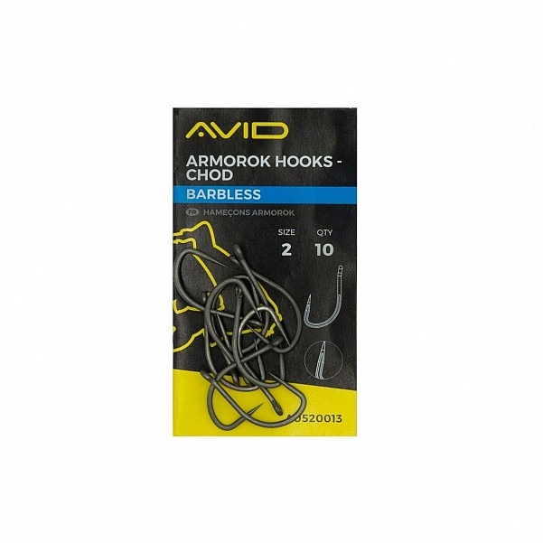 Avid Carp Armorok Chod Barbless Hooks   