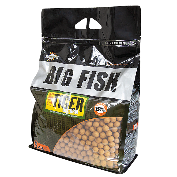 DynamiteBaits Boilies - Sweet Tiger Corn 15 mm / 5kg DynamiteBaits Boilies - Sweet Tiger Corn 15 mm / 5kg