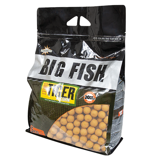 DynamiteBaits Boilies - Sweet Tiger Corn 20 mm / 5kg DynamiteBaits Boilies - Sweet Tiger Corn 20 mm / 5kg