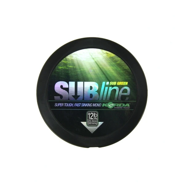 Korda SubLine Ultra Touch 1000m 0,35/12 lb (5.5kg) zielony