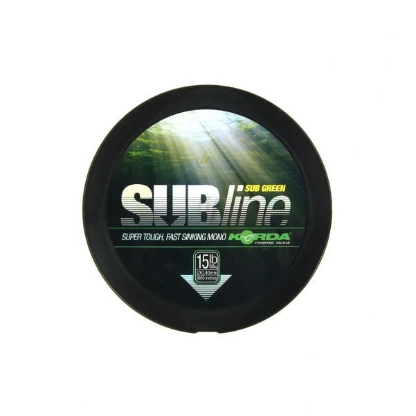 Korda SubLine Ultra Touch 1000m 0,40/15 lb (6.8kg) zielony