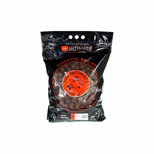 UltimateProducts Essential Boilies - Squid Orange 24mm / 5kg UltimateProducts Essential Boilies - Squid Orange 24mm / 5kg