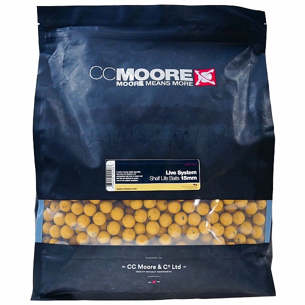 CcMoore ShelfLife Boilies - Live System - 5kg 15 mm / 5 kg