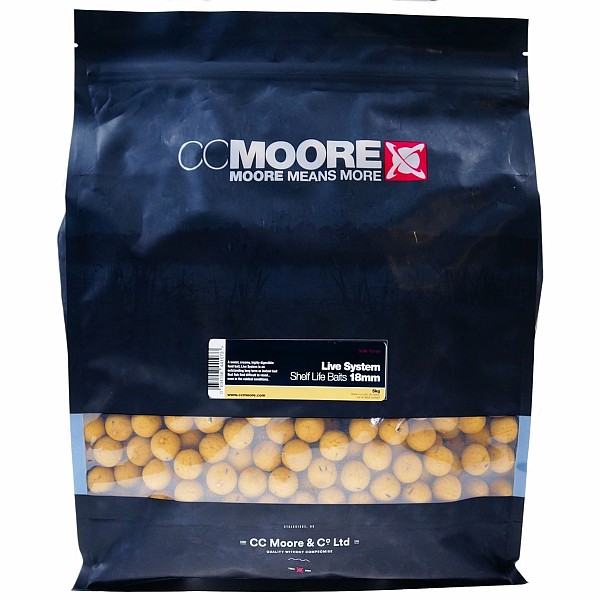 CcMoore ShelfLife Boilies - Live System - 5kg 18 mm / 5 kg CcMoore ShelfLife Boilies - Live System - 5kg 18 mm / 5 kg