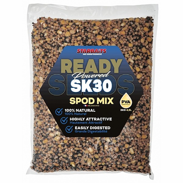 Starbaits Ready Seeds Spod Mix - SK30 3kg Starbaits Ready Seeds Spod Mix - SK30 3kg