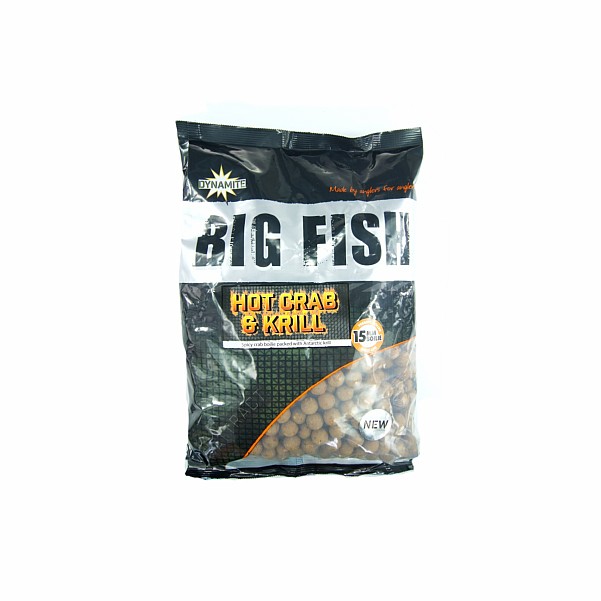 DynamiteBaits Hot Crab & Krill Boilies 15mm / 1.8kg