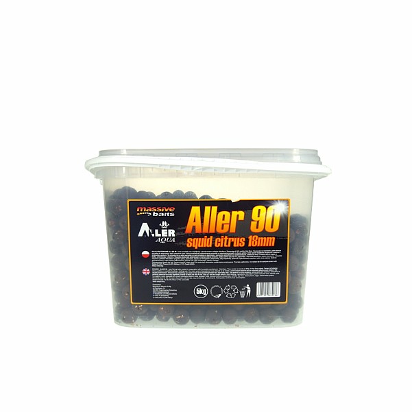 Massive Baits Aller 90 Squid Citrus Boilies