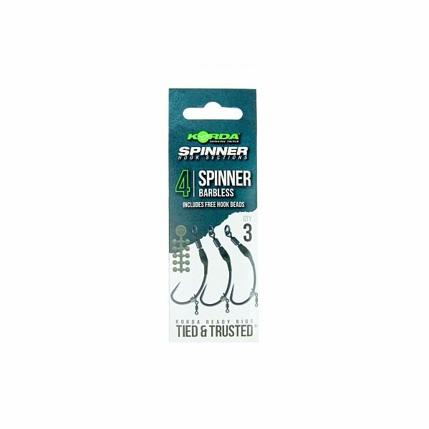 Korda Spinner Hook Sections Spinner - Barbless