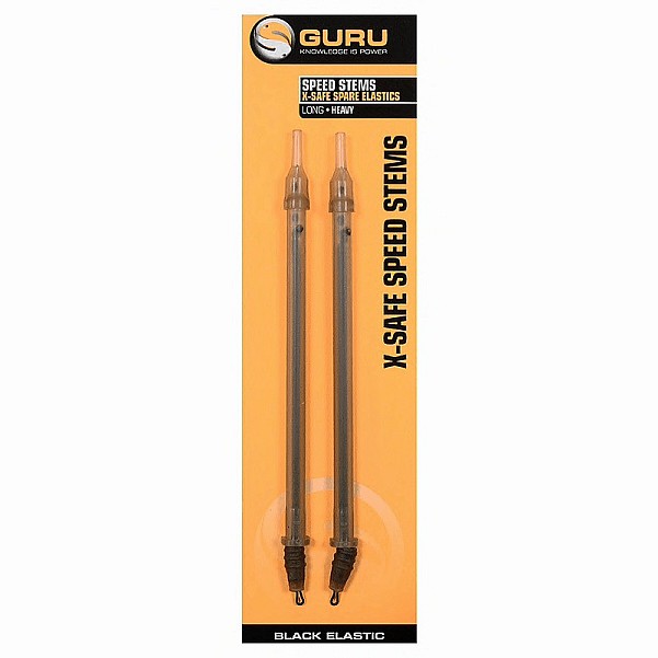 GURU X-Safe Quick Change Elastics - Long / Heavy Elastic (Black)