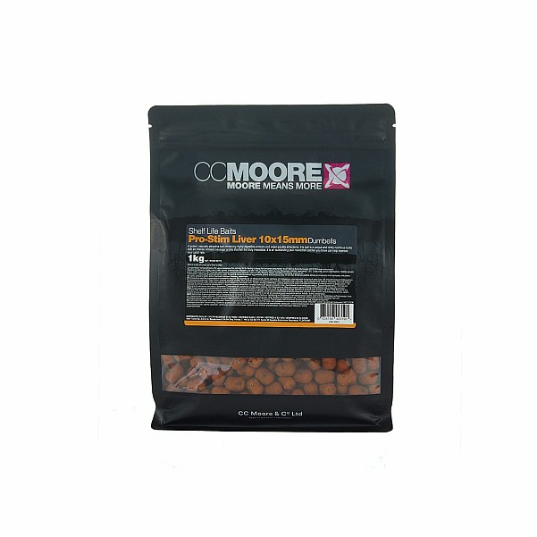 CCMoore Pro-Stim Liver Dumbells - 1kg 10x15mm/1kg CCMoore Pro-Stim Liver Dumbells - 1kg 10x15mm/1kg