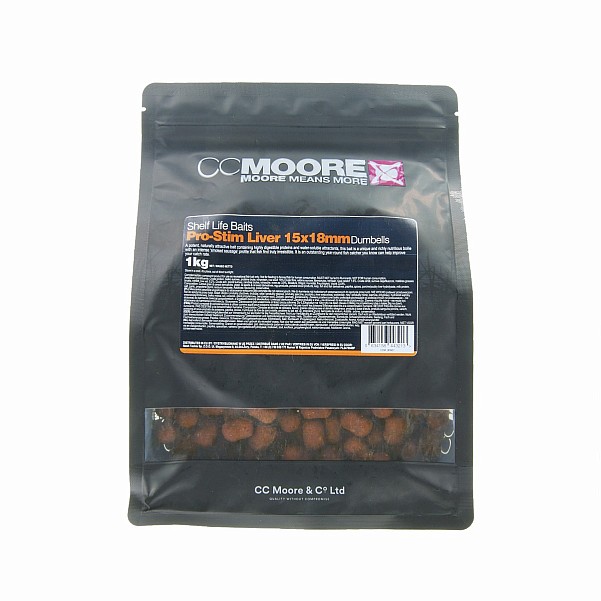CCMoore Pro-Stim Liver Dumbells - 1kg 15x18mm/1kg CCMoore Pro-Stim Liver Dumbells - 1kg 15x18mm/1kg