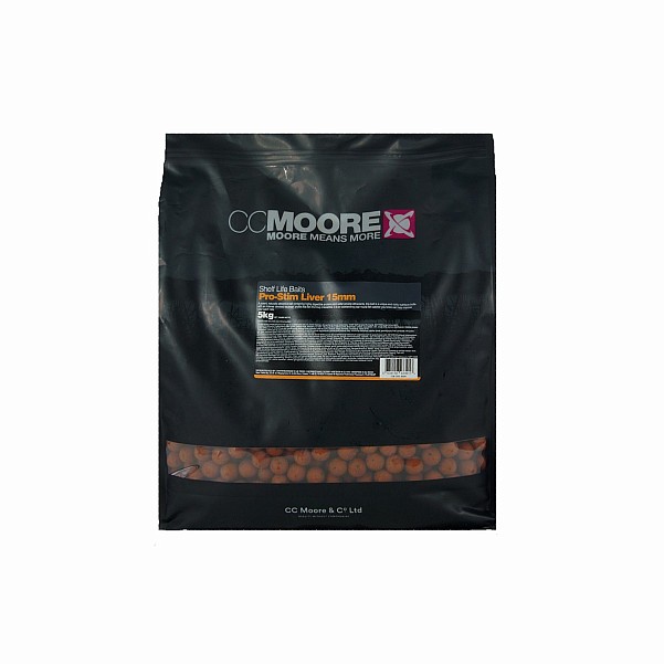 CcMoore Pro-Stim Liver Boilies - 5kg 15mm/5kg CcMoore Pro-Stim Liver Boilies - 5kg 15mm/5kg