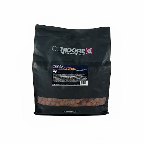 CcMoore Pro-Stim Liver Boilies - 5kg 18mm/5kg CcMoore Pro-Stim Liver Boilies - 5kg 18mm/5kg