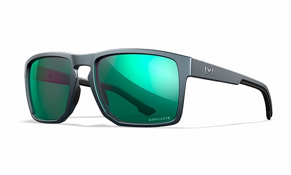 WileyX FOUNDER Captivate Polarized Green Mirror Amber Matte Graphite Frame - produkt do licytacji Captivate Polarized Green Mirror Amber - MPN: AC6FND07
