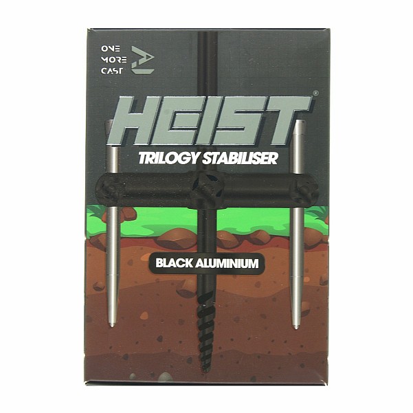 One More Cast Heist Stabiliser Black Aluminium