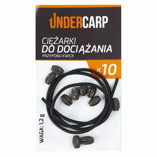 UnderCarp - Ciężarki do dociążania przyponu Kwick 1.2g UnderCarp - Ciężarki do dociążania przyponu Kwick 1.2g