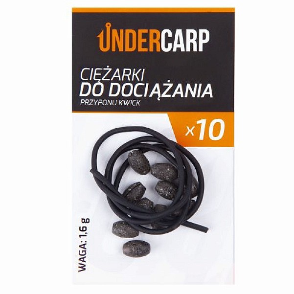 UnderCarp - Ciężarki do dociążania przyponu Kwick 1.6g UnderCarp - Ciężarki do dociążania przyponu Kwick 1.6g
