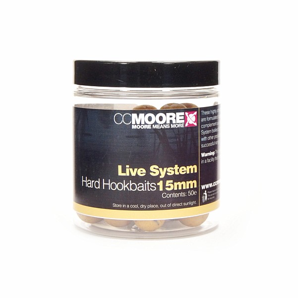 CcMoore Hard Hookbaits - Live System 15 mm CcMoore Hard Hookbaits - Live System 15 mm