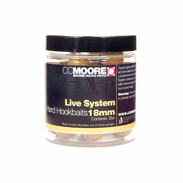 CcMoore Hard Hookbaits - Live System 18 mm CcMoore Hard Hookbaits - Live System 18 mm