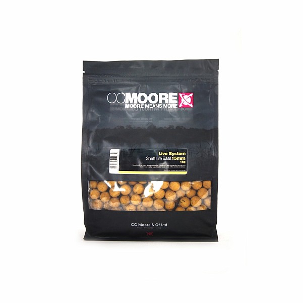 CcMoore ShelfLife Boilies - Live System - 1 kg