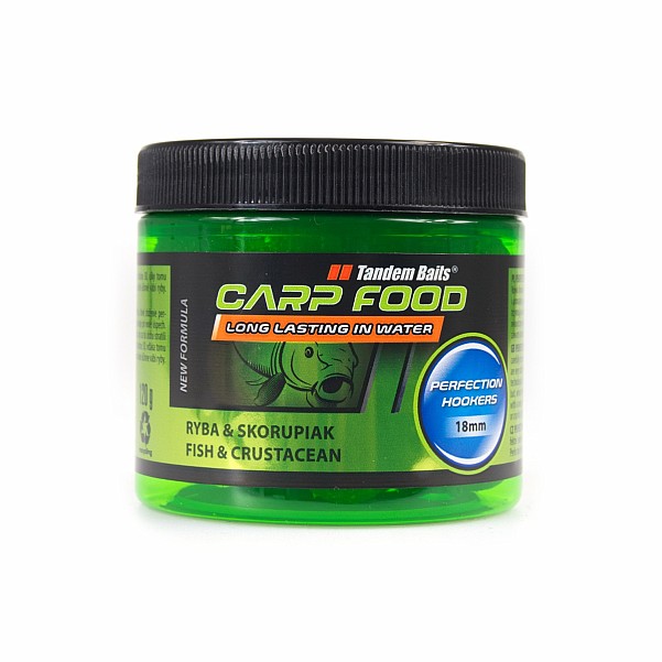 TandemBaits Carp Food Perfection Hookers - Ryba & Skorupiak 18 mm / 120g TandemBaits Carp Food Perfection Hookers - Ryba & Skorupiak 18 mm / 120g