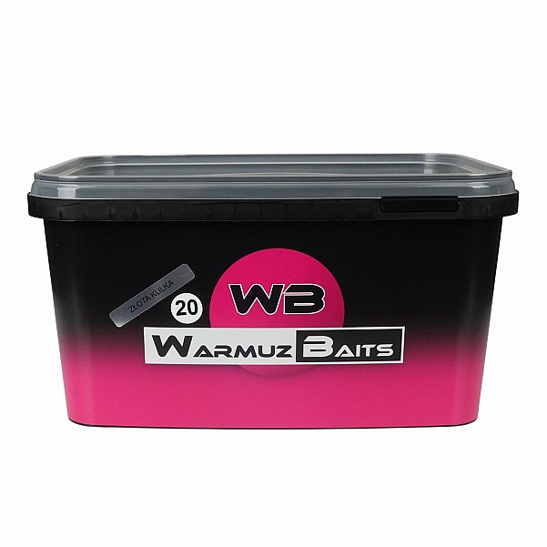 WarmuzBaits - Kulki Zanętowe Złota Kulka 20 mm / 3kg (wiadro) WarmuzBaits - Kulki Zanętowe Złota Kulka 20 mm / 3kg (wiadro)