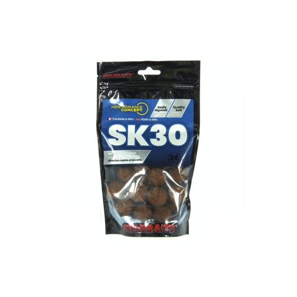 Starbaits Performance Boilies - SK30 24 mm / 0,2kg