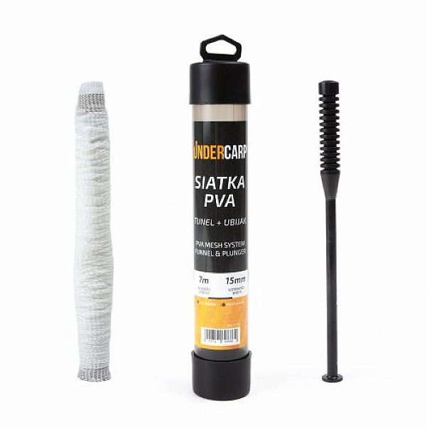 UnderCarp - Siatka PVA Tunel + Ubijak 15mm 7m